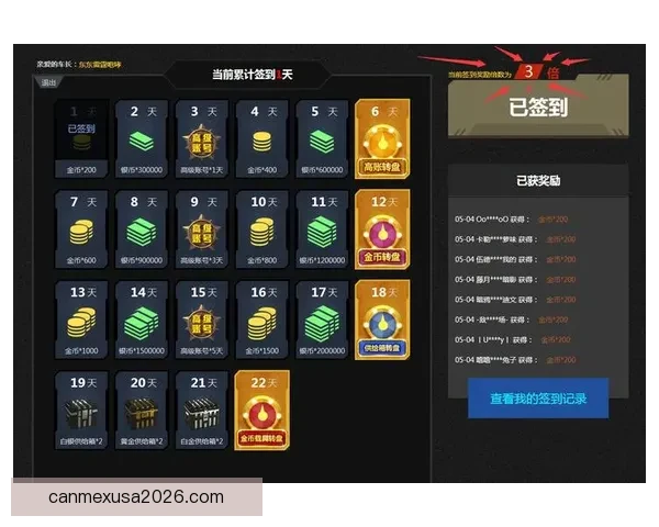 世界杯竞猜签到赢丰厚奖励 每日签到轻松得大奖